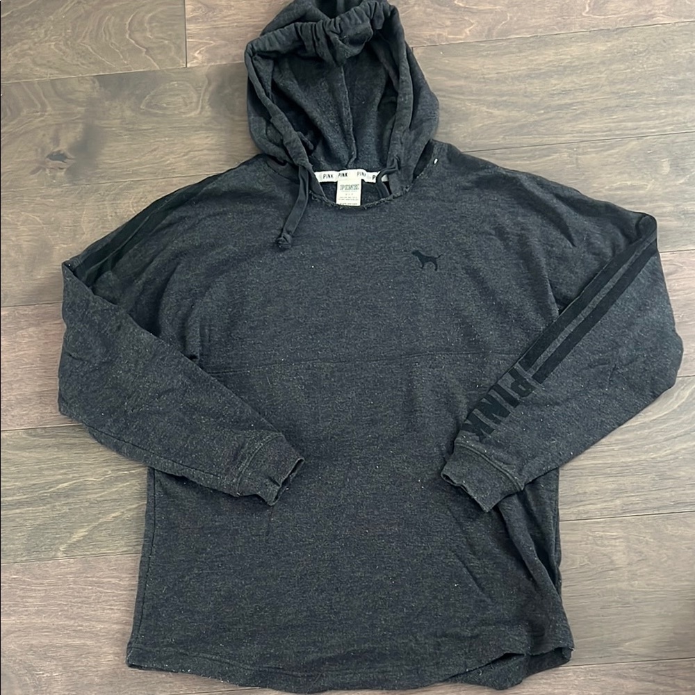 PINK Victoria's Secret Gray Sweatshirt Hoodie